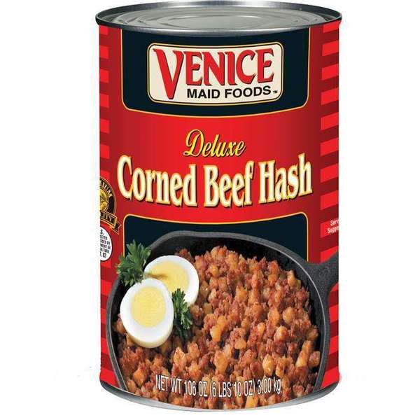 Venice Maid Corned Beef Hash Deluxe, PK24 9078